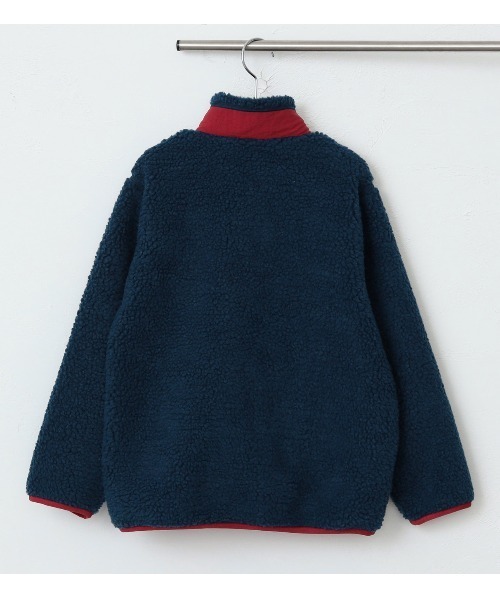 Lee(リー)の「Lee/リー BOA ZIP JACKET ボアジャケット(ブルゾン・キッズ・アイボリー/ネイビー/ベージュ・110/140/130/120/150)」の10枚目の写真