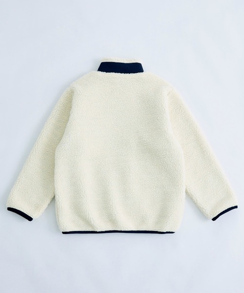 Lee(リー)の「Lee/リー BOA ZIP JACKET ボアジャケット(ブルゾン・キッズ・アイボリー/ネイビー/ベージュ・110/140/130/120/150)」の14枚目の写真