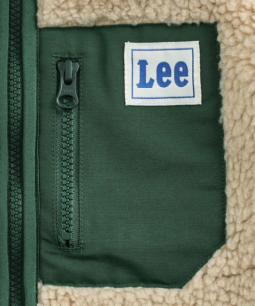 Lee(リー)の「Lee/リー BOA ZIP JACKET ボアジャケット(ブルゾン・キッズ・アイボリー/ネイビー/ベージュ・110/140/130/120/150)」の12枚目の写真