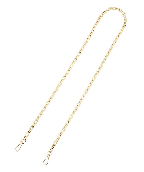 ADAM ET ROPE'(アダムエロペ)の「【2WAY】アクセサリーチェーンMINIバッグ(ショルダーバッグ・レディース・ブラック/オレンジ/キャメル・FREE)」の13枚目の写真