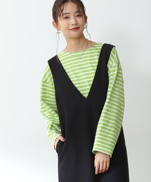 N.（N. Natural Beauty Basic） | ◆バスクボーダーロンＴ(Tシャツ/カットソー)