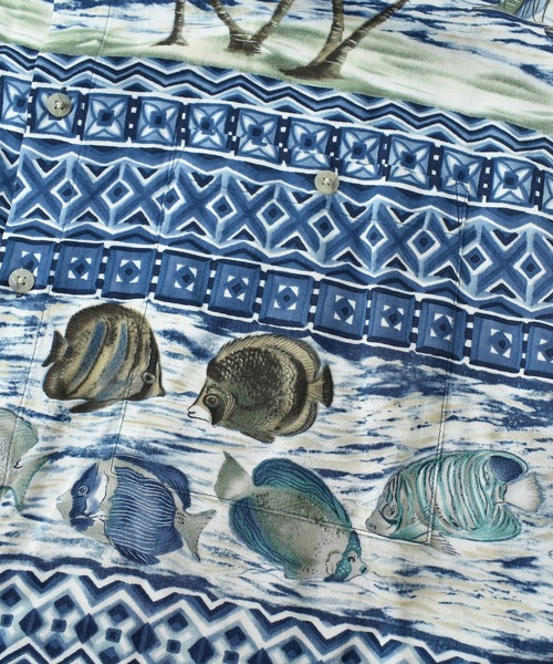 pierre cardin（ピエールカルダン）の「【ヴィンテージ古着】Pierre Cardin / ピエール・カルダン 総柄 半袖シャツ（シャツ/ブラウス・メンズ・その他・X-LARGE）」の2枚目の写真