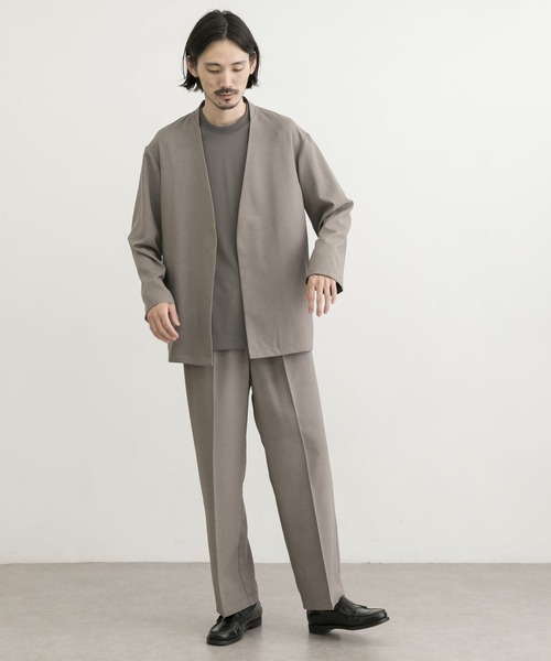 URBAN RESEARCH(アーバンリサーチ)の「トロワッシャースラックス(スラックス・メンズ・チャコールグレー/ブラウン系その他/グリーン系その他・SMALL/MEDIUM/LARGE)」の6枚目の写真