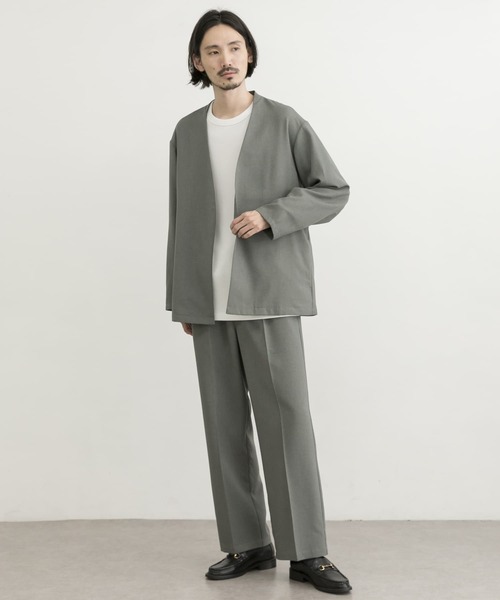 URBAN RESEARCH(アーバンリサーチ)の「トロワッシャースラックス(スラックス・メンズ・チャコールグレー/ブラウン系その他/グリーン系その他・SMALL/MEDIUM/LARGE)」の9枚目の写真