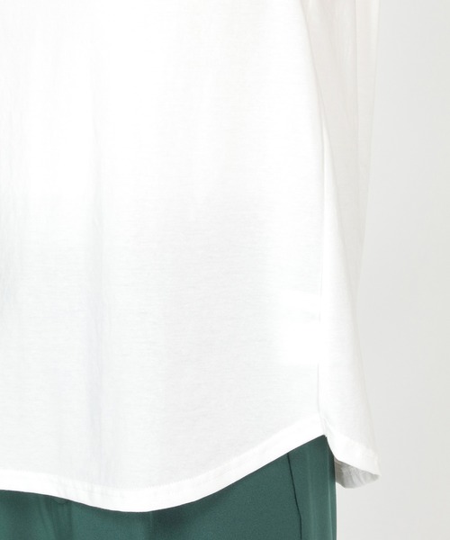 ikka(イッカ)の「シアーシャツタンクアンサンブル(シャツ/ブラウス・レディース・ブラック/ピンク/モカ・S/M/L)」の7枚目の写真