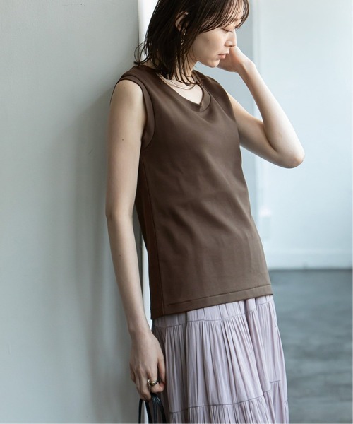 セール】《追加3》スビンコットンスムースUネックTシャツ（T