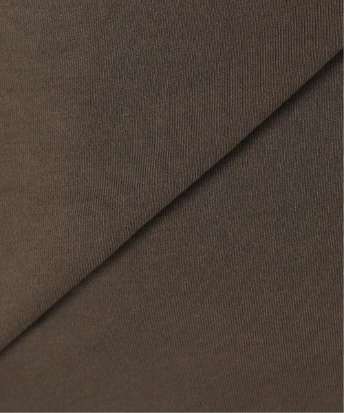 Noble（ノーブル）の「《追加3》スビンコットンスムースUネックTシャツ（Tシャツ/カットソー・レディース・ホワイト/チャコールグレー/ブラック/ブラウン・FREE）」の19枚目の写真