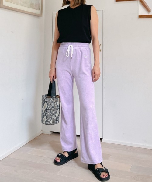 Vicente（ヴィセンテ）の「Onemile pile pants（その他パンツ・レディース・パープル/ブルー/グリーン・FREE）」の3枚目の写真