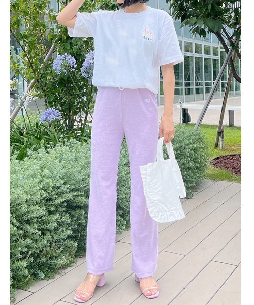 Vicente（ヴィセンテ）の「Onemile pile pants（その他パンツ・レディース・パープル/ブルー/グリーン・FREE）」の4枚目の写真