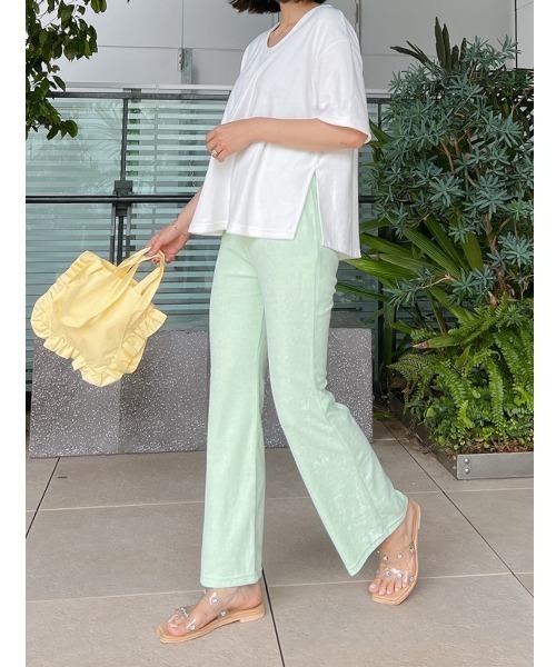 Vicente（ヴィセンテ）の「Onemile pile pants（その他パンツ・レディース・パープル/ブルー/グリーン・FREE）」の9枚目の写真