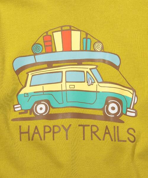 SHOO・LA・RUE（シューラルー）の「◆【100-140cm】アソート4柄ロンT（Tシャツ/カットソー・キッズ・ブラック/ブルー/ダークオレンジ/黄緑系・11/10/12/13/14）」の11枚目の写真