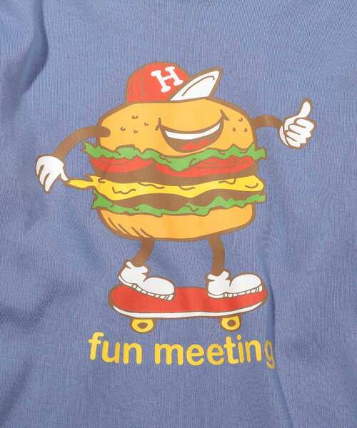 SHOO・LA・RUE（シューラルー）の「◆【100-140cm】アソート4柄ロンT（Tシャツ/カットソー・キッズ・ブラック/ブルー/ダークオレンジ/黄緑系・11/10/12/13/14）」の13枚目の写真