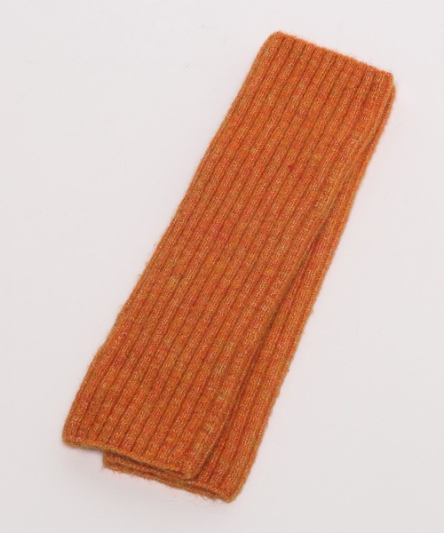 LOWRYS FARM（ローリーズファーム）の「アームウォーマー　122777（アームカバー・レディース・ブラウン/グレー/オレンジ/アイボリー/ホワイト×ブラック/グリーン/ブルー・FREE）」の15枚目の写真