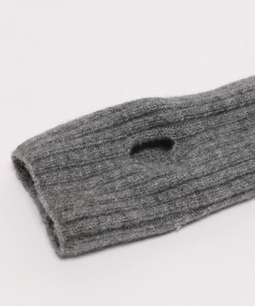 LOWRYS FARM（ローリーズファーム）の「アームウォーマー　122777（アームカバー・レディース・ブラウン/グレー/オレンジ/アイボリー/ホワイト×ブラック/グリーン/ブルー・FREE）」の18枚目の写真