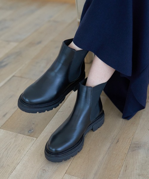 eness（エネス）の「【ロングヒット】【ENESS/エネス】サイドゴアブーツ（ブーツ・レディース・ブラック・38/39/35/36/37）」の15枚目の写真