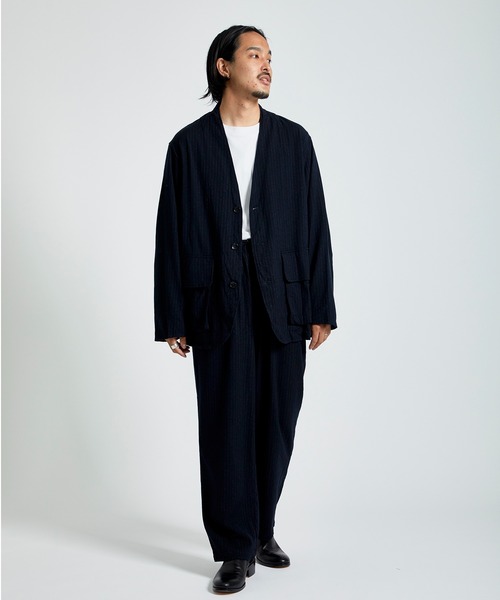 marka（マーカ）の「COCOON FIT EASY PANTS（その他パンツ・メンズ・ネイビー・1/2）」の4枚目の写真