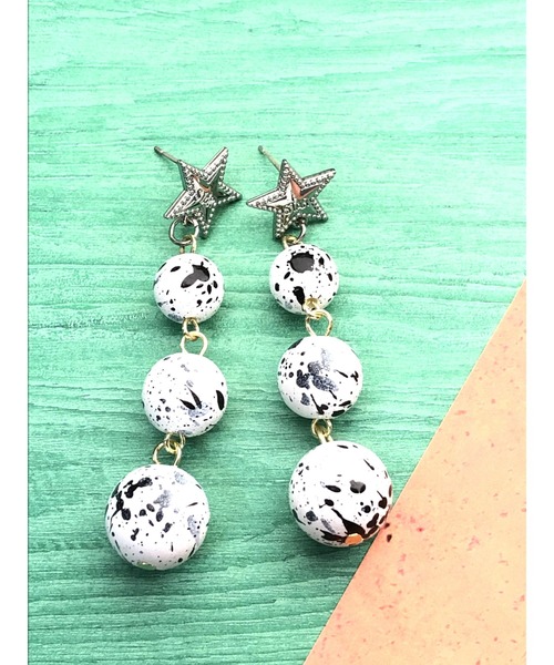 Relight スターとアーティスティックボールタワーピアス Ma ピアス 両耳用 Tone トーン のファッション通販 Zozotown