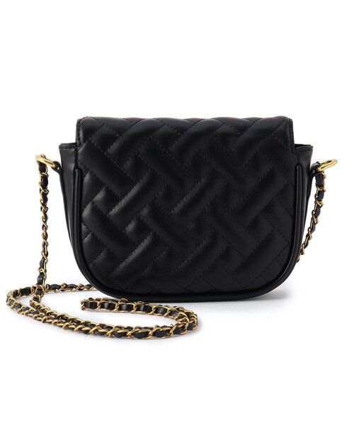 ITS'DEMO（イッツデモ）の「【WEB限定/トレンドデザイン】キルトチェーンミニショルダー（ショルダーバッグ・レディース・キャメル/イエロー/アイボリー/ブラック/グリーン・00）」の6枚目の写真