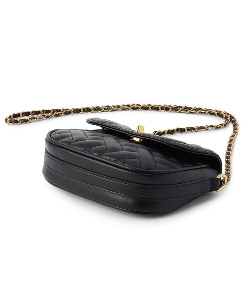 ITS'DEMO（イッツデモ）の「【WEB限定/トレンドデザイン】キルトチェーンミニショルダー（ショルダーバッグ・レディース・キャメル/イエロー/アイボリー/ブラック/グリーン・00）」の11枚目の写真