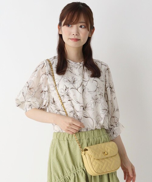 ITS'DEMO（イッツデモ）の「【WEB限定/トレンドデザイン】キルトチェーンミニショルダー（ショルダーバッグ・レディース・キャメル/イエロー/アイボリー/ブラック/グリーン・00）」の15枚目の写真