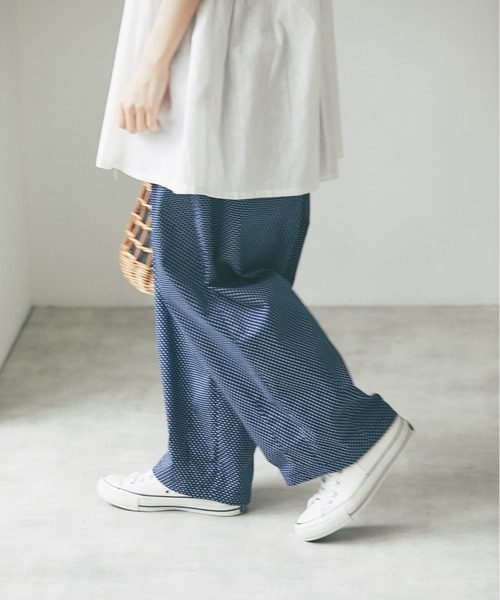 and R(アンドアール)の「ドットサーカスパンツ(その他パンツ・レディース・ブラック/ネイビー・FREE)」の4枚目の写真