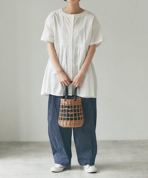 and R(アンドアール)の「ドットサーカスパンツ(その他パンツ・レディース・ブラック/ネイビー・FREE)」の17枚目の写真