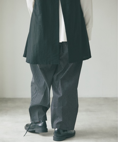 and R(アンドアール)の「ドットサーカスパンツ(その他パンツ・レディース・ブラック/ネイビー・FREE)」の12枚目の写真