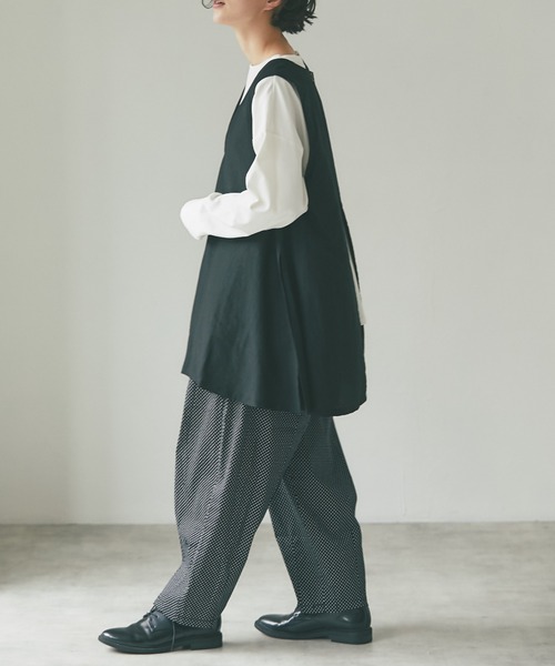 and R(アンドアール)の「ドットサーカスパンツ(その他パンツ・レディース・ブラック/ネイビー・FREE)」の16枚目の写真