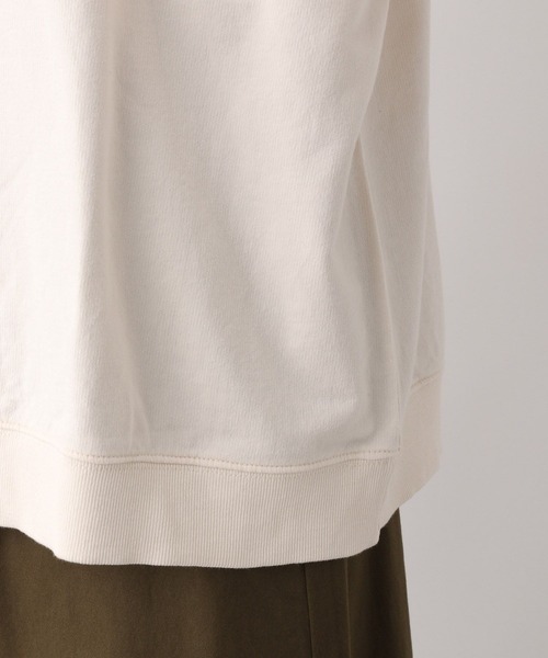 LEPSIM(レプシィム)の「USED風ロゴスウェット 162458(スウェット・レディース・チャコールグレー/アイボリー/ボルドー・FREE)」の17枚目の写真