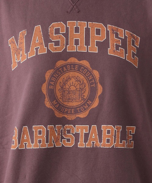 LEPSIM(レプシィム)の「USED風ロゴスウェット 162458(スウェット・レディース・チャコールグレー/アイボリー/ボルドー・FREE)」の15枚目の写真