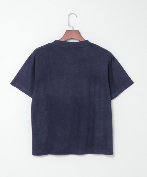 sleeping.com（スリーピングドットコム）の「オリジナルの香り付き素材 レディス・ゆるふわダブルパイルカットソー半袖トップス（ルームウェア/パジャマ・レディース・ベージュ/ネイビー/オリーブ/スカイブルー・ﾌﾘ-）」の11枚目の写真