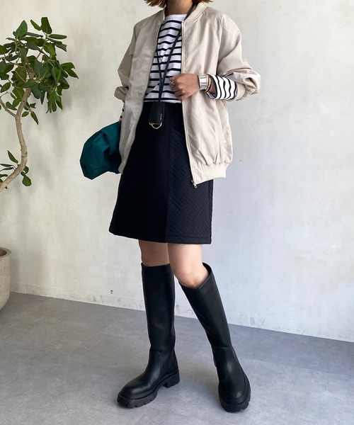 LEMINOR(ルミノール)の「【Le minor/ルミノア】MARINIERE FEMME(Tシャツ/カットソー・レディース・サーモンピンク/ブラック・1)」の13枚目の写真