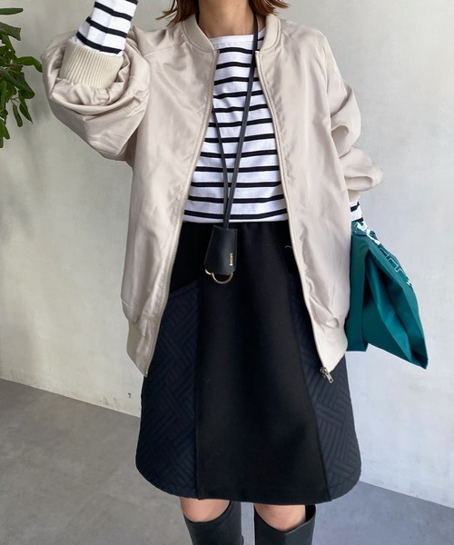 LEMINOR(ルミノール)の「【Le minor/ルミノア】MARINIERE FEMME(Tシャツ/カットソー・レディース・サーモンピンク/ブラック・1)」の17枚目の写真