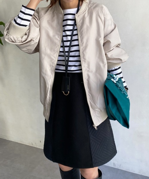 LEMINOR(ルミノール)の「【Le minor/ルミノア】MARINIERE FEMME(Tシャツ/カットソー・レディース・サーモンピンク/ブラック・1)」の18枚目の写真