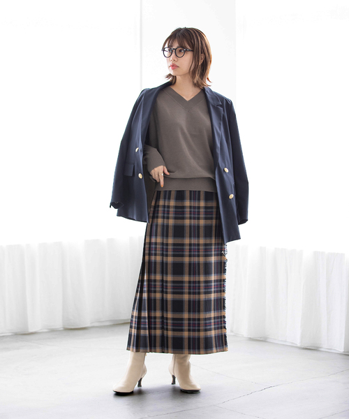 La TOTALITE(ラトータリテ)の「【ONEIL OF DUBLIN/オニールオブダブリン】 イージーキルトスカート(スカート・レディース・ピンク/ブラウン/ブルー系その他・SMALL/MEDIUM)」の4枚目の写真