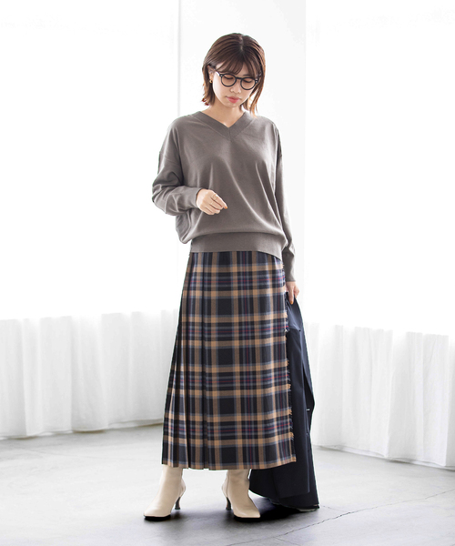 La TOTALITE(ラトータリテ)の「【ONEIL OF DUBLIN/オニールオブダブリン】 イージーキルトスカート(スカート・レディース・ピンク/ブラウン/ブルー系その他・SMALL/MEDIUM)」の5枚目の写真