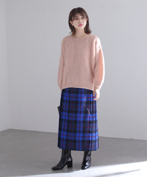 La TOTALITE(ラトータリテ)の「【ONEIL OF DUBLIN/オニールオブダブリン】 イージーキルトスカート(スカート・レディース・ピンク/ブラウン/ブルー系その他・SMALL/MEDIUM)」の14枚目の写真