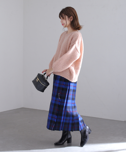 La TOTALITE(ラトータリテ)の「【ONEIL OF DUBLIN/オニールオブダブリン】 イージーキルトスカート(スカート・レディース・ピンク/ブラウン/ブルー系その他・SMALL/MEDIUM)」の15枚目の写真