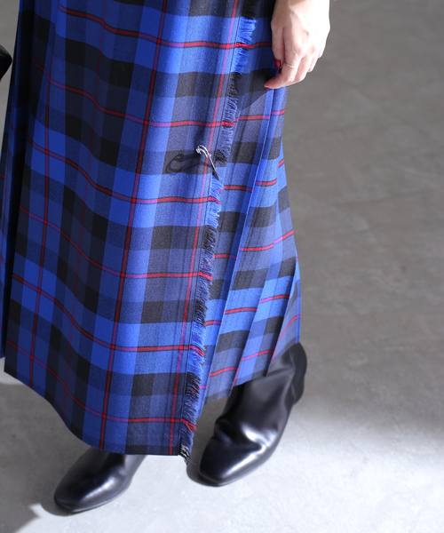 La TOTALITE(ラトータリテ)の「【ONEIL OF DUBLIN/オニールオブダブリン】 イージーキルトスカート(スカート・レディース・ピンク/ブラウン/ブルー系その他・SMALL/MEDIUM)」の18枚目の写真