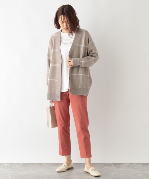 GLOBAL WORK（グローバルワーク）の「メルティアソート柄カーデ/269095（カーディガン/ボレロ・レディース・アイボリー/ブラック/ブラック系その他/ブラウン/ベージュ・MEDIUM/LARGE）」の21枚目の写真