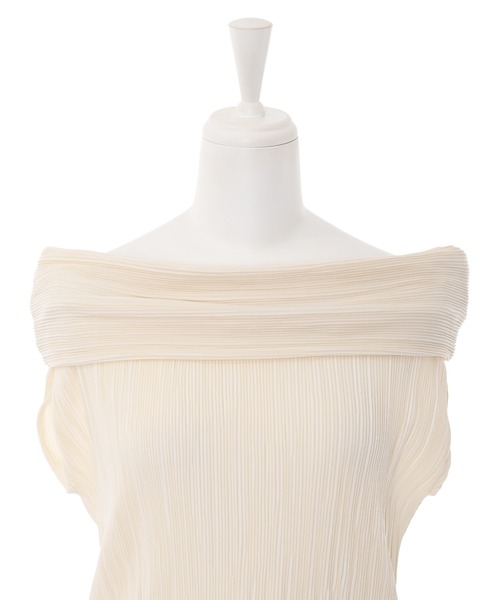 Narcissus（ナルシス）の「【Narcissus】プリーツセットアップ（つなぎ/オールインワン・レディース・ホワイト/ブラック・FREE）」の8枚目の写真