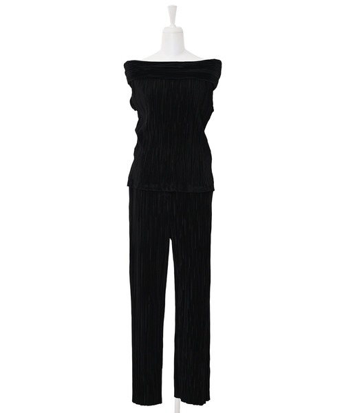 Narcissus（ナルシス）の「【Narcissus】プリーツセットアップ（つなぎ/オールインワン・レディース・ホワイト/ブラック・FREE）」の16枚目の写真