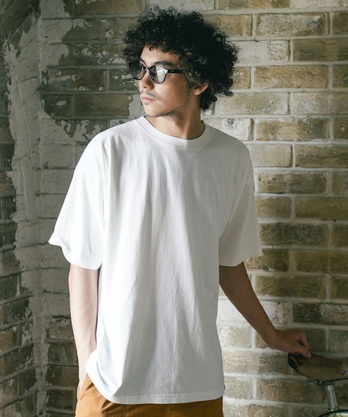 BAYFLOW(ベイフロー)の「コットンピグメントSST(Tシャツ/カットソー・メンズ・オフホワイト/カーキ/チャコール・MEDIUM/LARGE)」の2枚目の写真