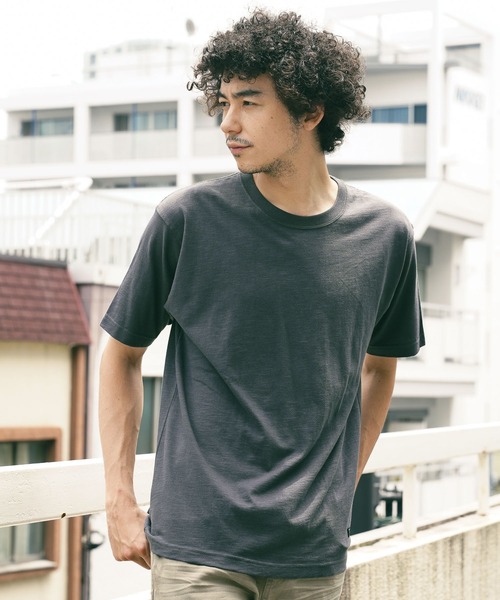 BAYFLOW(ベイフロー)の「コットンピグメントSST(Tシャツ/カットソー・メンズ・オフホワイト/カーキ/チャコール・MEDIUM/LARGE)」の3枚目の写真