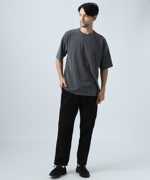 BAYFLOW(ベイフロー)の「コットンピグメントSST(Tシャツ/カットソー・メンズ・オフホワイト/カーキ/チャコール・MEDIUM/LARGE)」の5枚目の写真