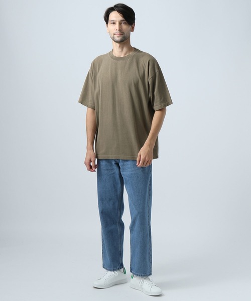 BAYFLOW(ベイフロー)の「コットンピグメントSST(Tシャツ/カットソー・メンズ・オフホワイト/カーキ/チャコール・MEDIUM/LARGE)」の6枚目の写真