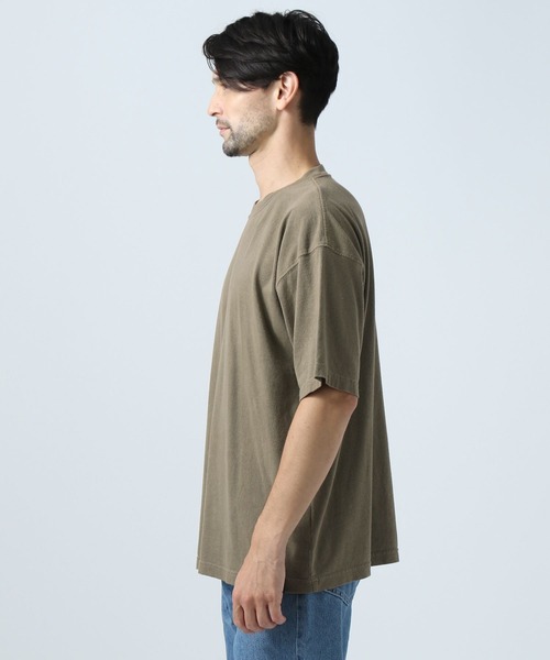 BAYFLOW(ベイフロー)の「コットンピグメントSST(Tシャツ/カットソー・メンズ・オフホワイト/カーキ/チャコール・MEDIUM/LARGE)」の8枚目の写真