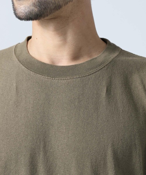 BAYFLOW(ベイフロー)の「コットンピグメントSST(Tシャツ/カットソー・メンズ・オフホワイト/カーキ/チャコール・MEDIUM/LARGE)」の10枚目の写真