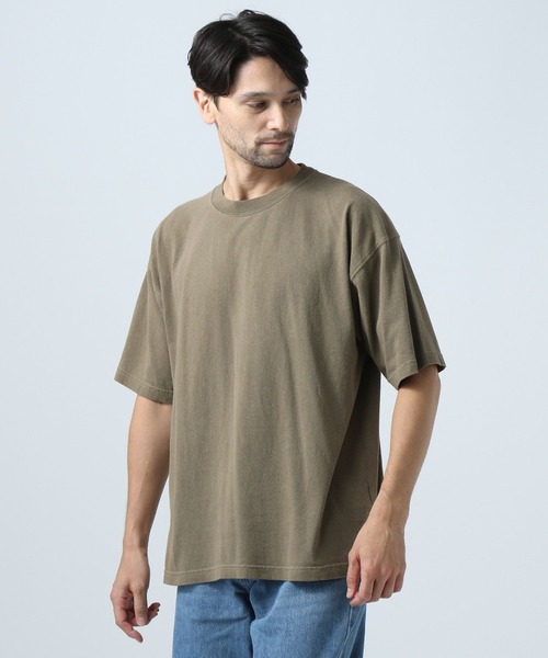 BAYFLOW(ベイフロー)の「コットンピグメントSST(Tシャツ/カットソー・メンズ・オフホワイト/カーキ/チャコール・MEDIUM/LARGE)」の21枚目の写真