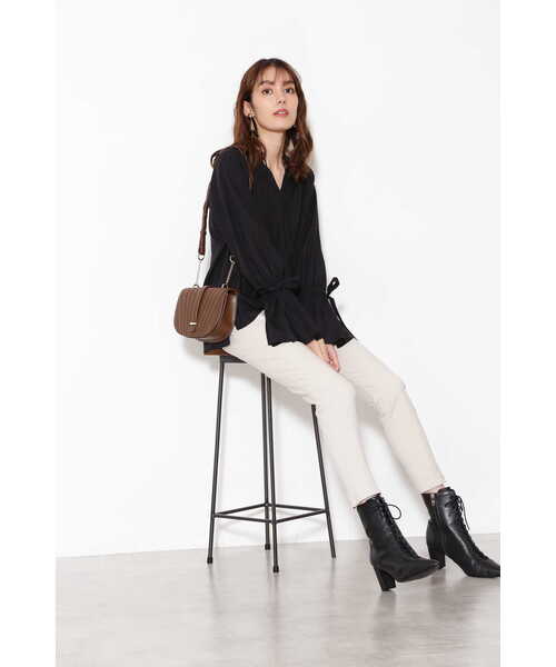 JILL STUART（ジルスチュアート）の「◆アンソニーパンツ（その他パンツ・レディース・ブラック/ベージュ・0/2）」の20枚目の写真